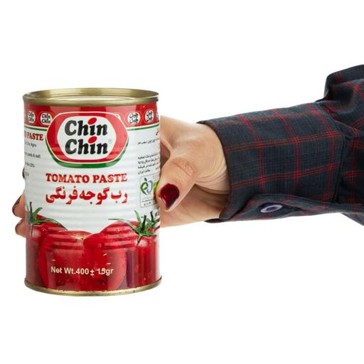 تصویر 1 از قیمت خرید رب گوجه چین چین قوطی 400 گرمی با فروش عمده